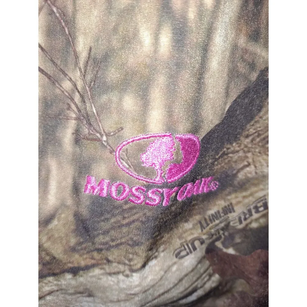 Mossy Oak Breakup Infinity Full Zip Fleece‎ Lined Camo Jacket Size XL